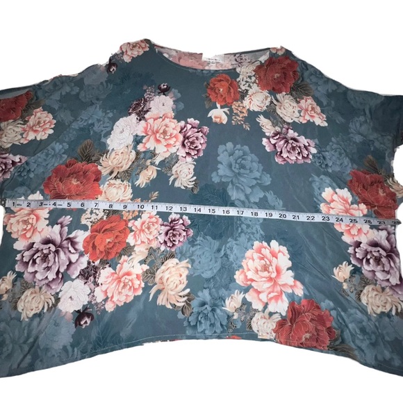 Jade Johnny Was Cold Shoulder Blouse size S - Picture 5 of 6